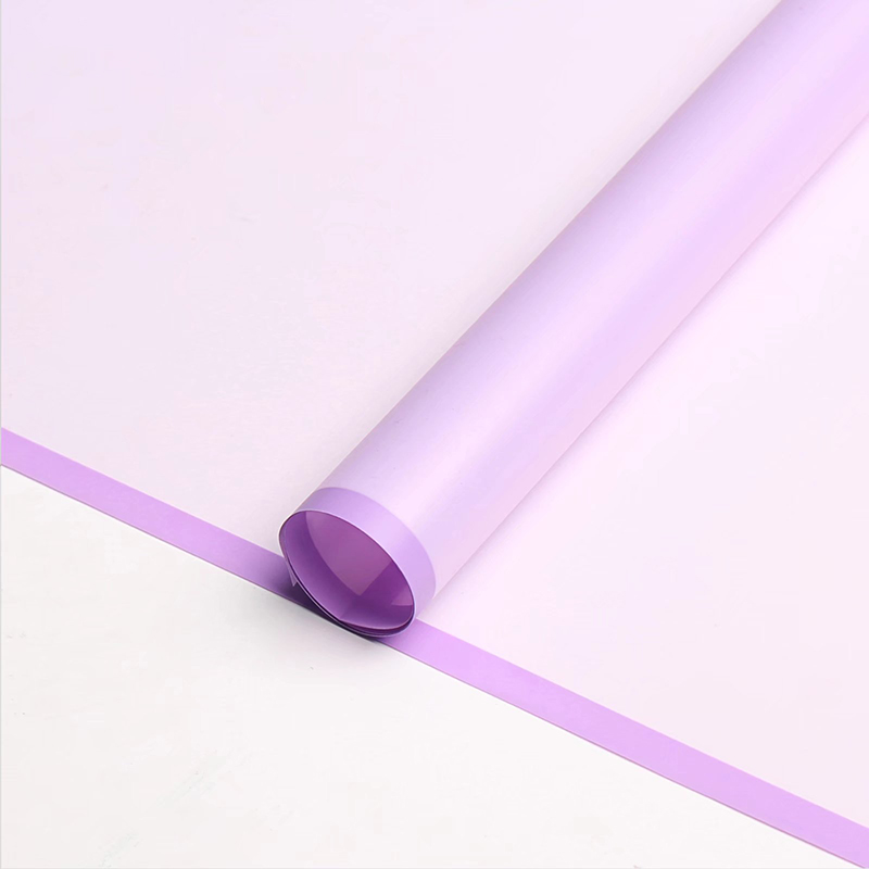 MYHC-05 Ring Heavy Color Monokrom Matte Flower Emballage Film