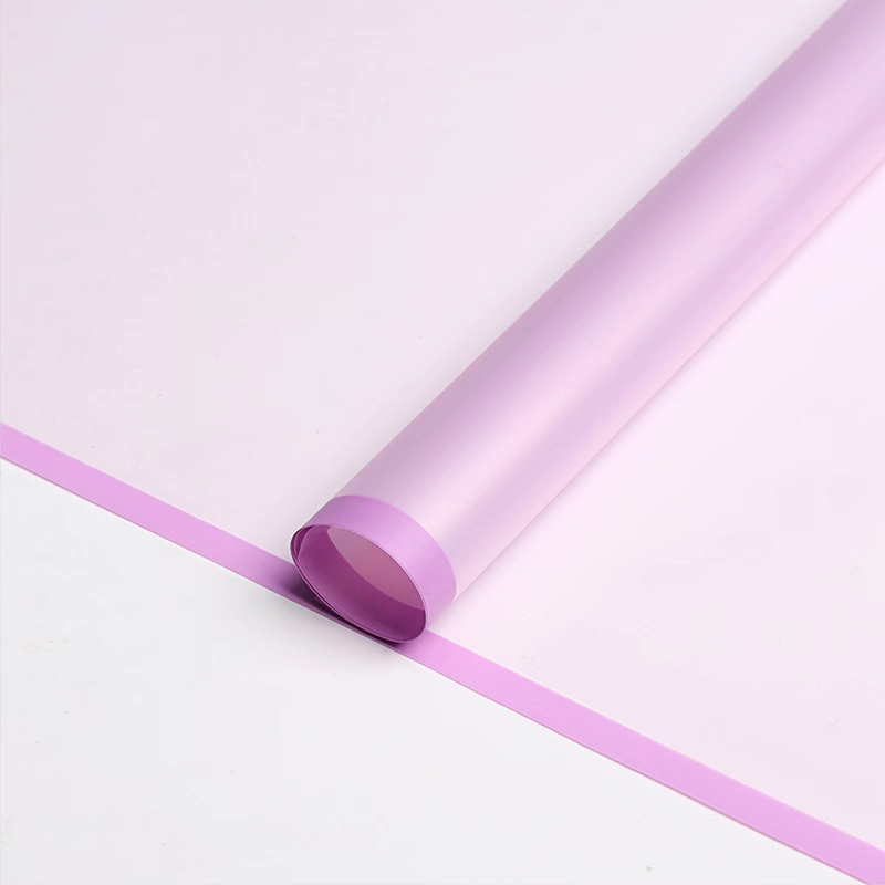 MYHC-05 Ring Heavy Color Monokrom Matte Flower Emballage Film