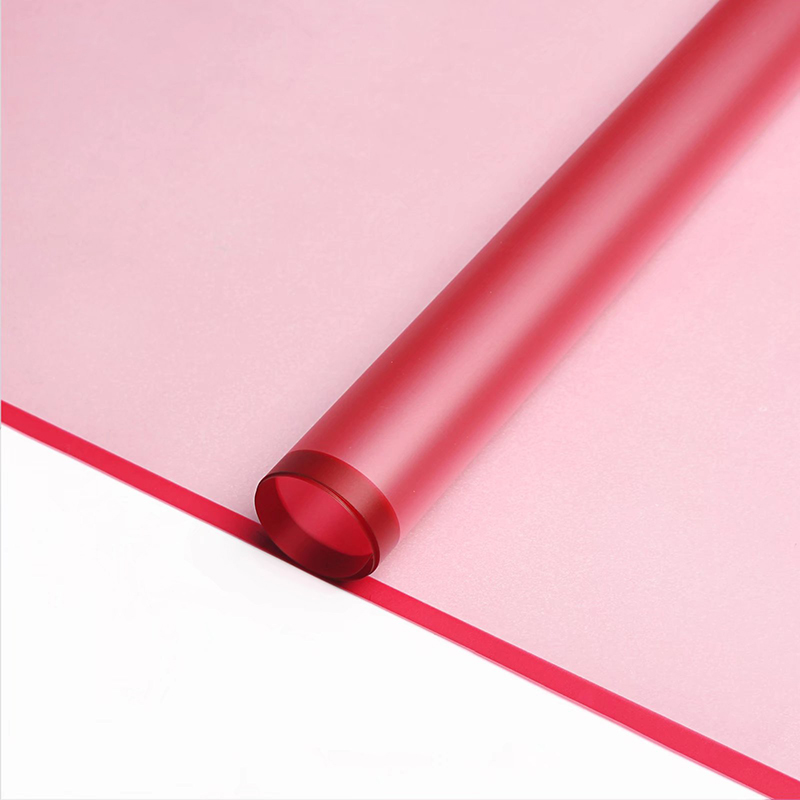 MYHC-05 Ring Heavy Color Monokrom Matte Flower Emballage Film