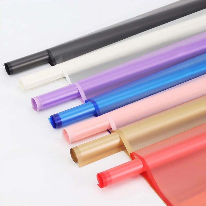 MYHC-05 Ring Heavy Color Monokrom Matte Flower Emballage Film
