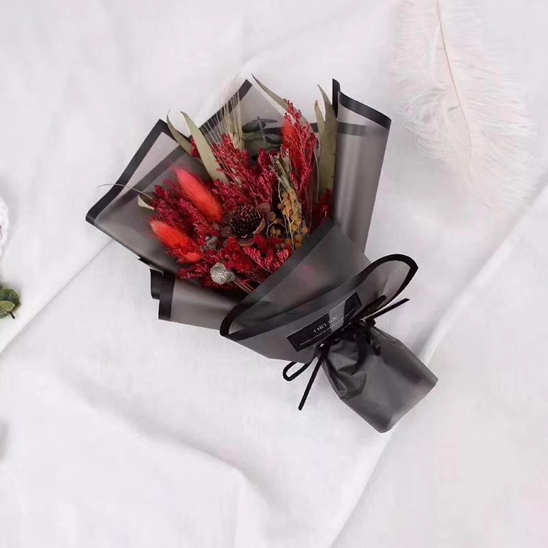 MYHC-05 Ring Heavy Color Monokrom Matte Flower Emballage Film