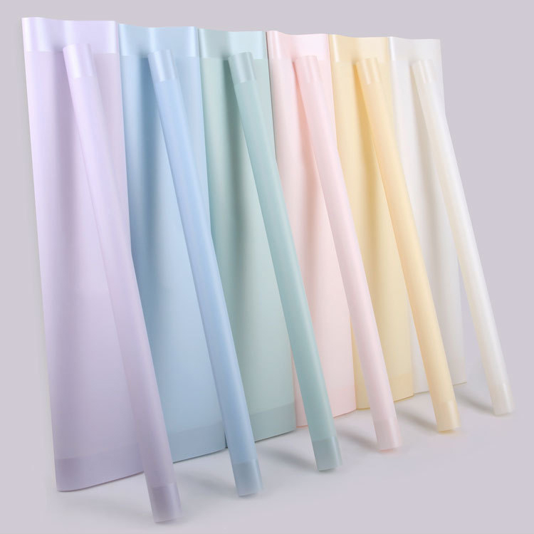 MYHC-09 Puffy Skirt 57×57cm (±2cm) Ensfarvet blomsteremballagefilm
