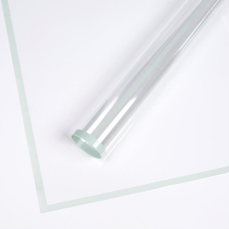 MYHC-15 Transparent monokrom kant plastik blomsterindpakningspapir