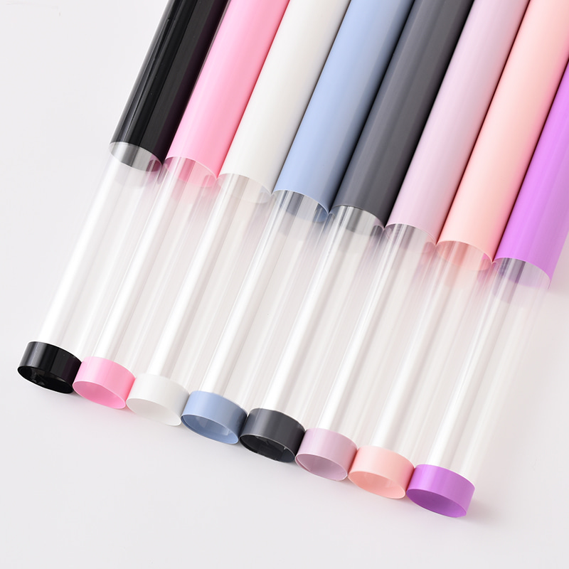 MYHC-16 Transparent kant OPP Plastic Flower Indpakningspapir
