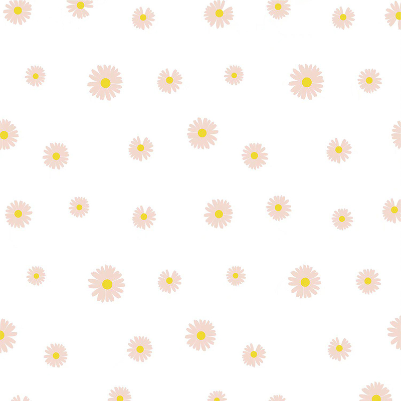 MYHC-18 Frisk Little Daisy Pearl Film Blomsterindpakningspapir