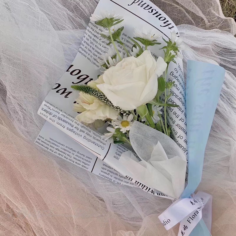 MYHC-23 enkeltsidet avisstil, dobbeltsidet og dobbeltfarvet kohudsblomstemballagefilm