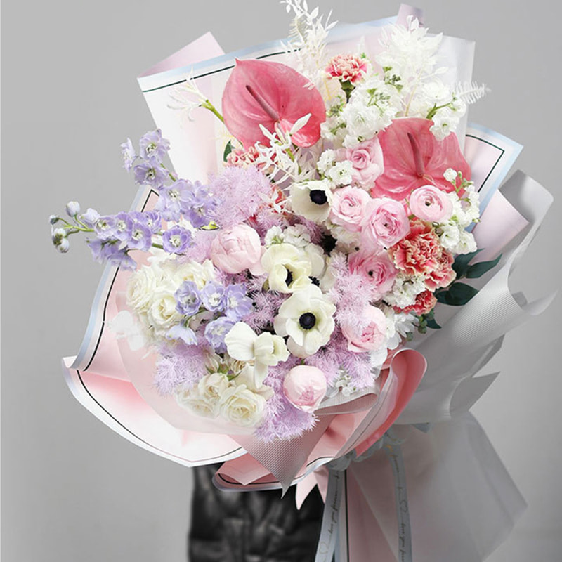 MYHC-39 Hukommelsesfotoramme 57×57cm (±2cm) Vandtæt blomsterindpakningspapir