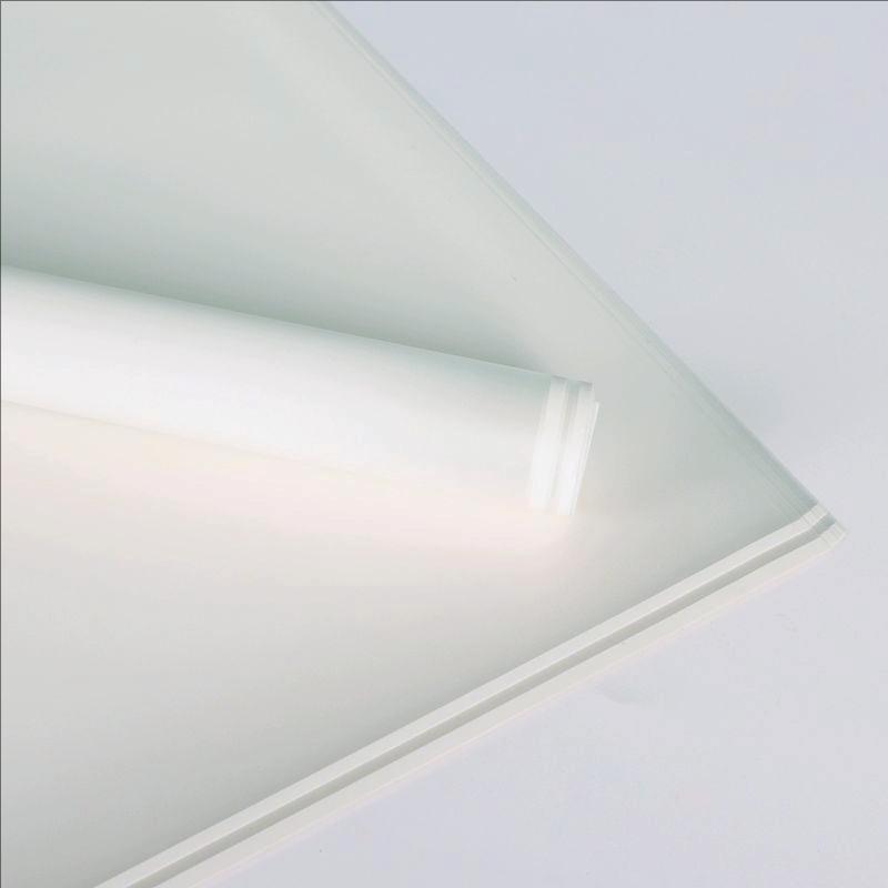 MYHC-54 Enkeltsidet dobbelt hvid linje kant gradient farve plast blomsteremballage film