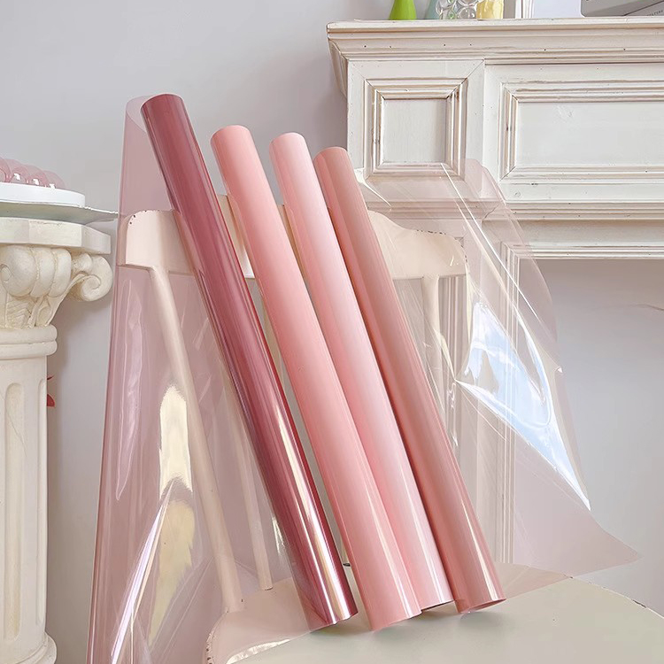 MYHC-74 Jelly Film OPP4.7 Silke Transparent Flower Indpakningspapir