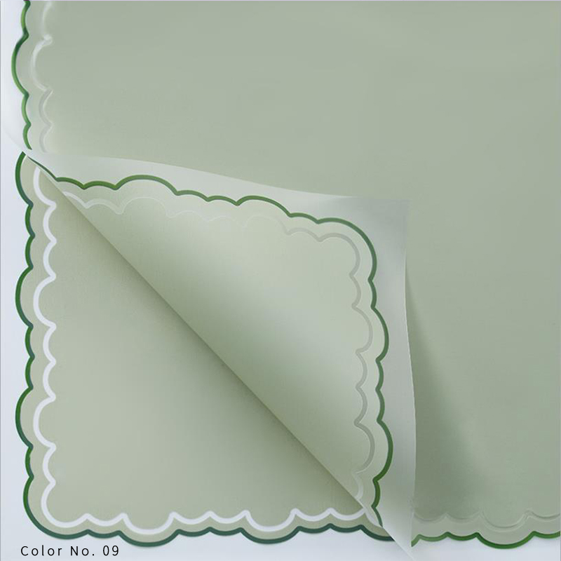 Petal jelly film blomster indpakningspapir