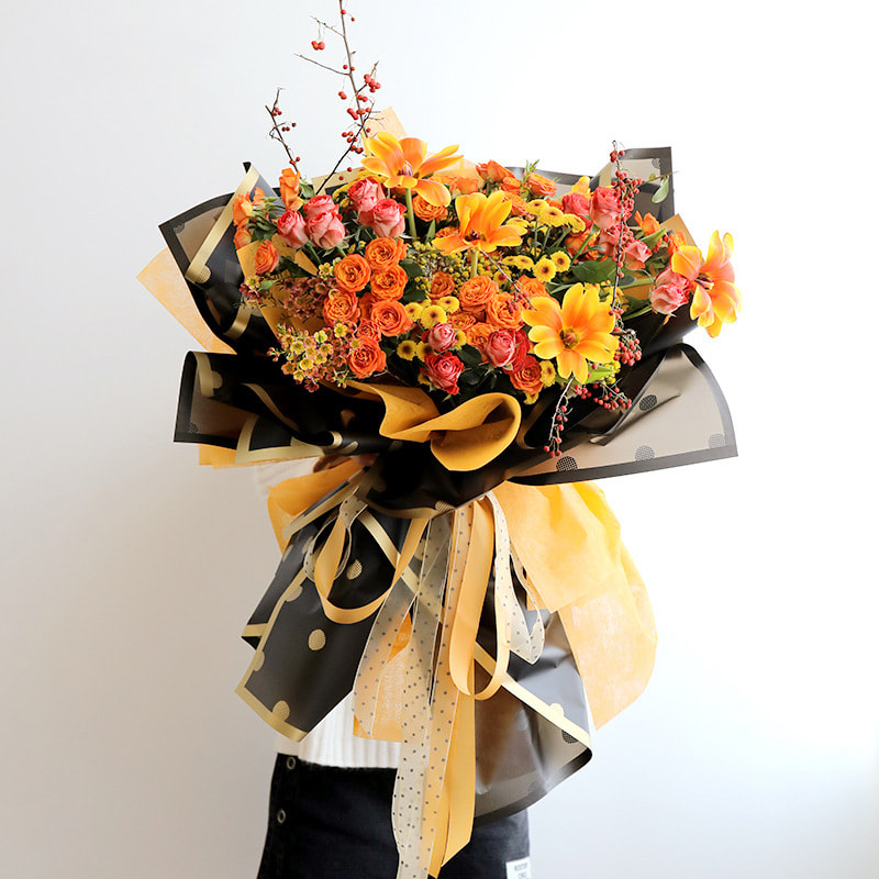 Hansu Matte Diy Flower Indpakningspapir