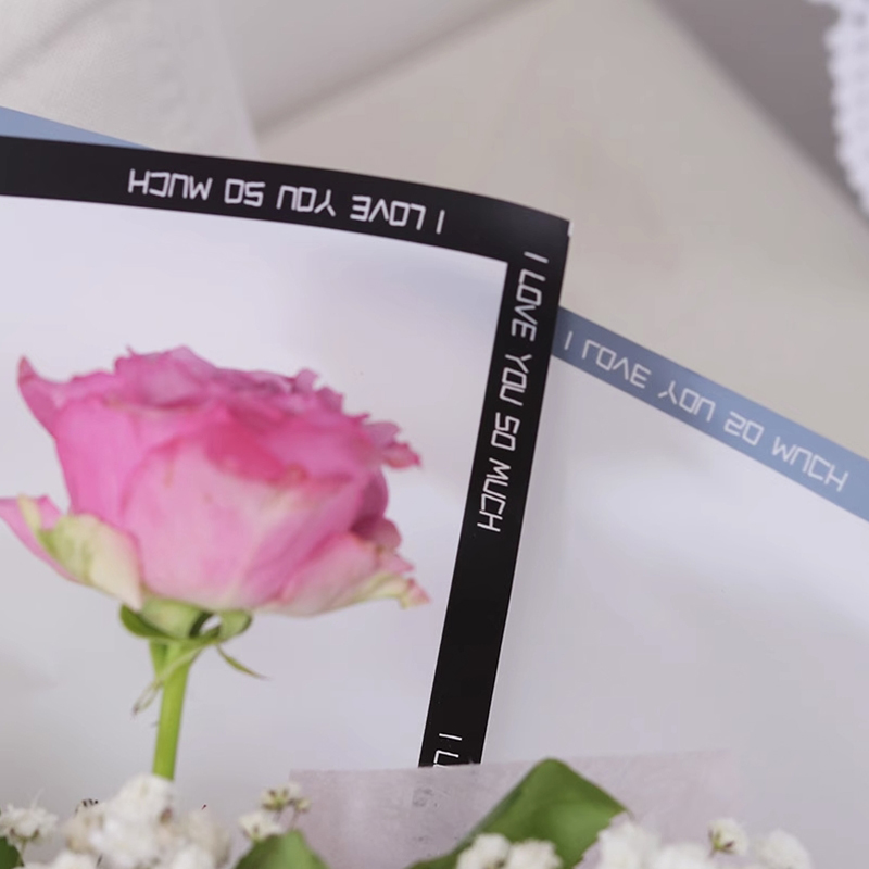 Plast vandtæt prægning mat laminering blomsterindpakningspapir