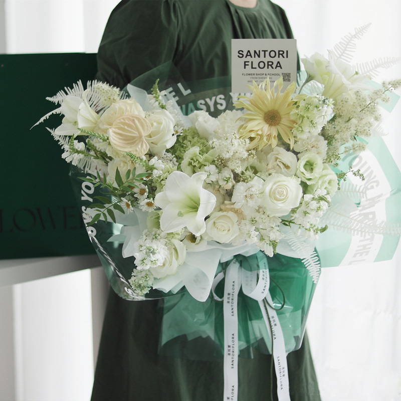 58*58cm blomsteremballage cellofan
