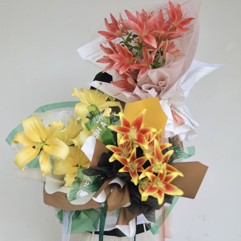58*58cm blomsteremballage cellofan