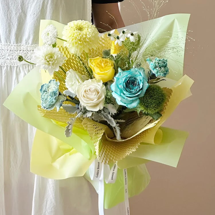 4,5 Mil OPP Flower Indpakningspapir