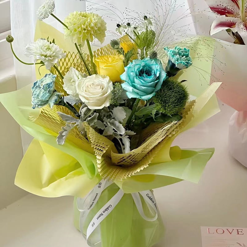 4,5 Mil OPP Flower Indpakningspapir