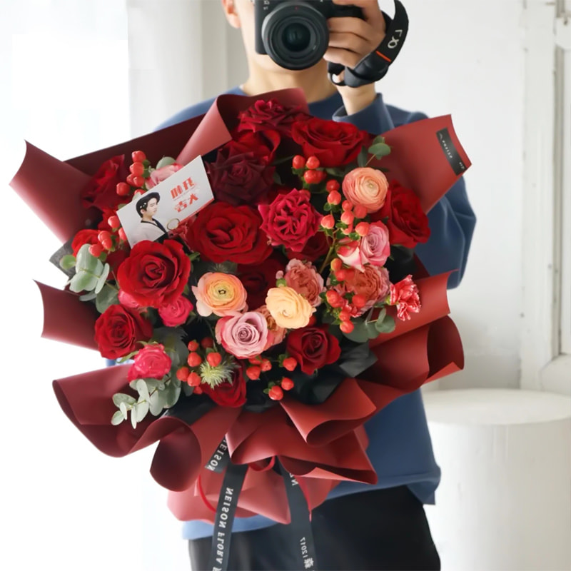 7,5 Mil Tykkelse Plast Blomster Indpakningsfilm