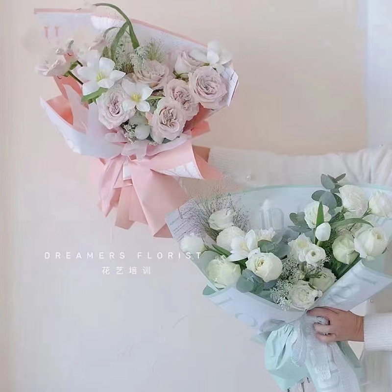 Eternal Cynthia Bouquet Indpakningspapir